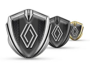 Renault Badge Self Adhesive Modern Look Sturdy Build